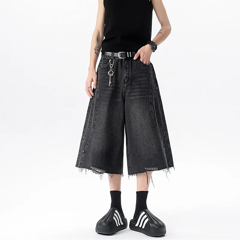 WKOOG Denim Shorts Unisex-3