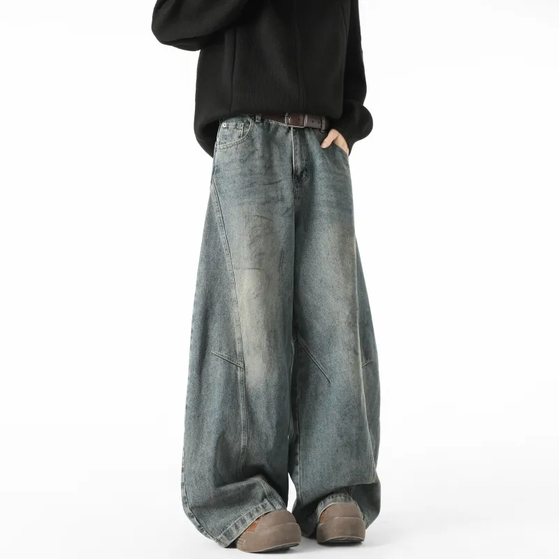 WKOOG Jeans Unisex Blue-6