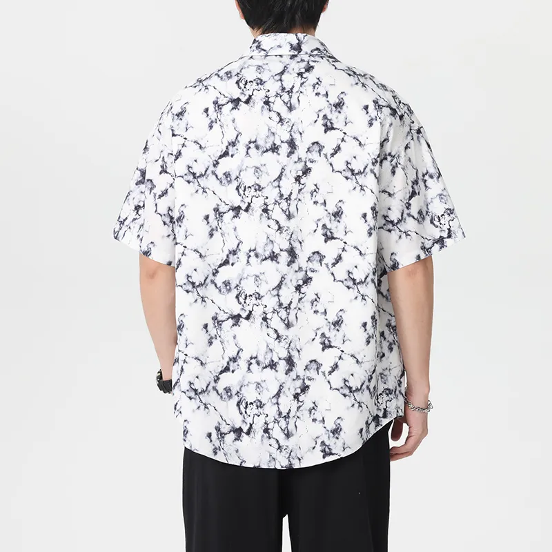 WKOOG Shirts Unisex Snow Mountain Ink Shadow-6