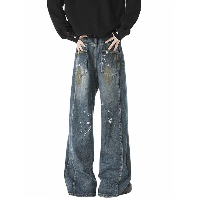 WKOOG Jeans Unisex Blue-5