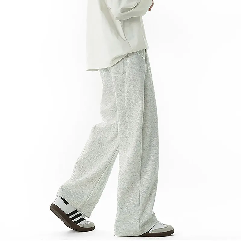 WKOOG Casual Pants Unisex Navy Blue-8