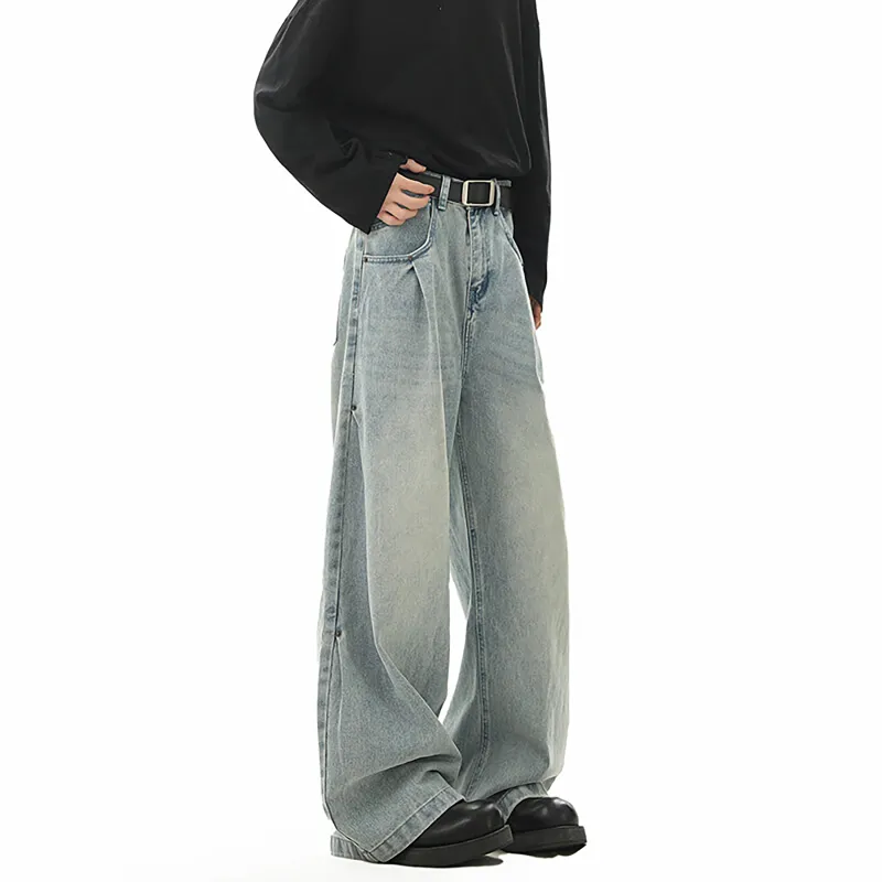 WKOOG Jeans Unisex Blue-4