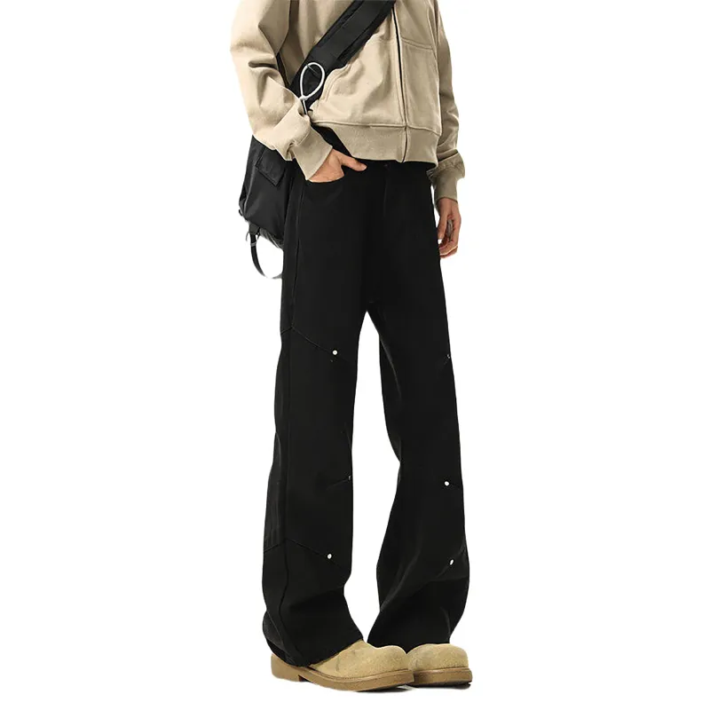 WKOOG Jeans Unisex Black-1