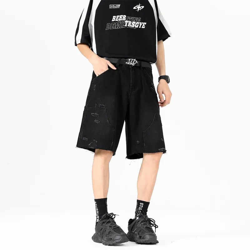 WKOOG Denim Shorts Unisex-4