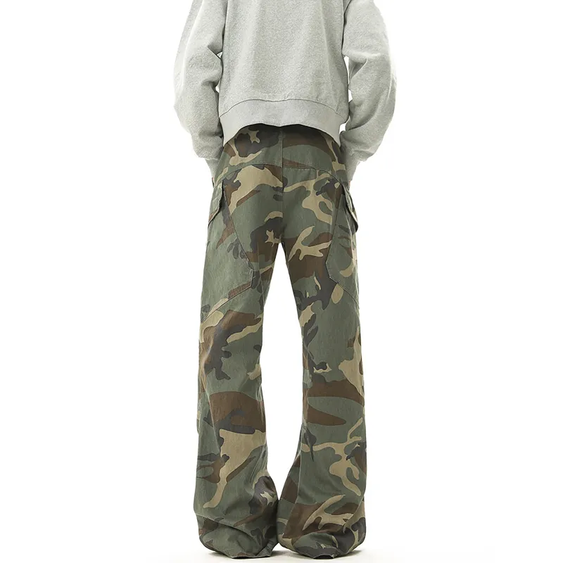 WKOOG Casual Pants Unisex Camouflage-6