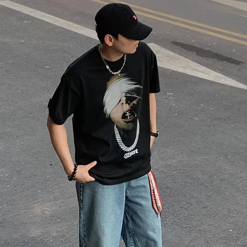 WKOOG T-Shirts Unisex Black-6