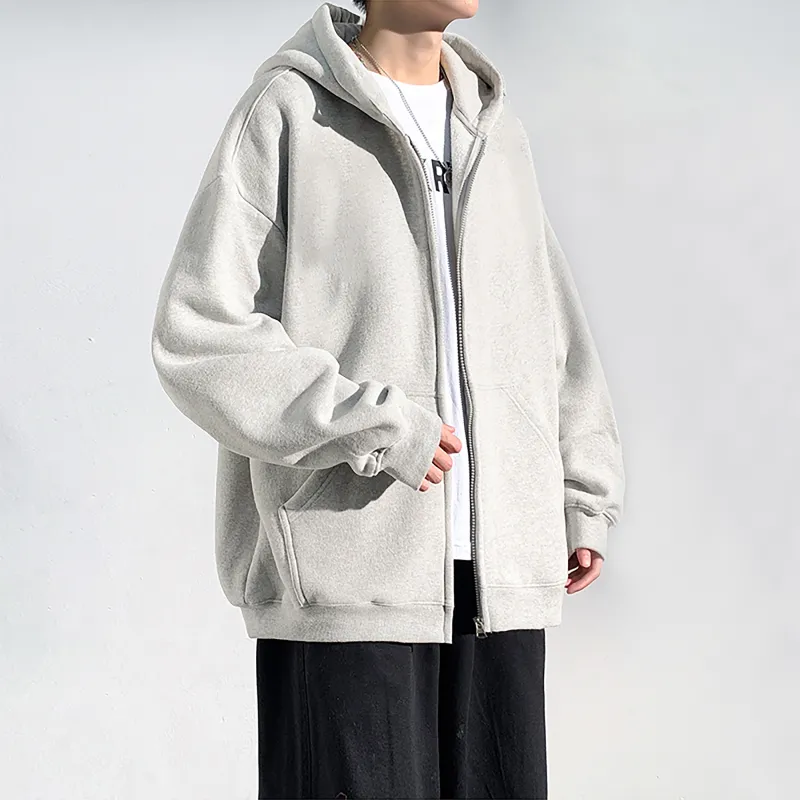 WKOOG Sweatshirt Unisex Light Gray-14