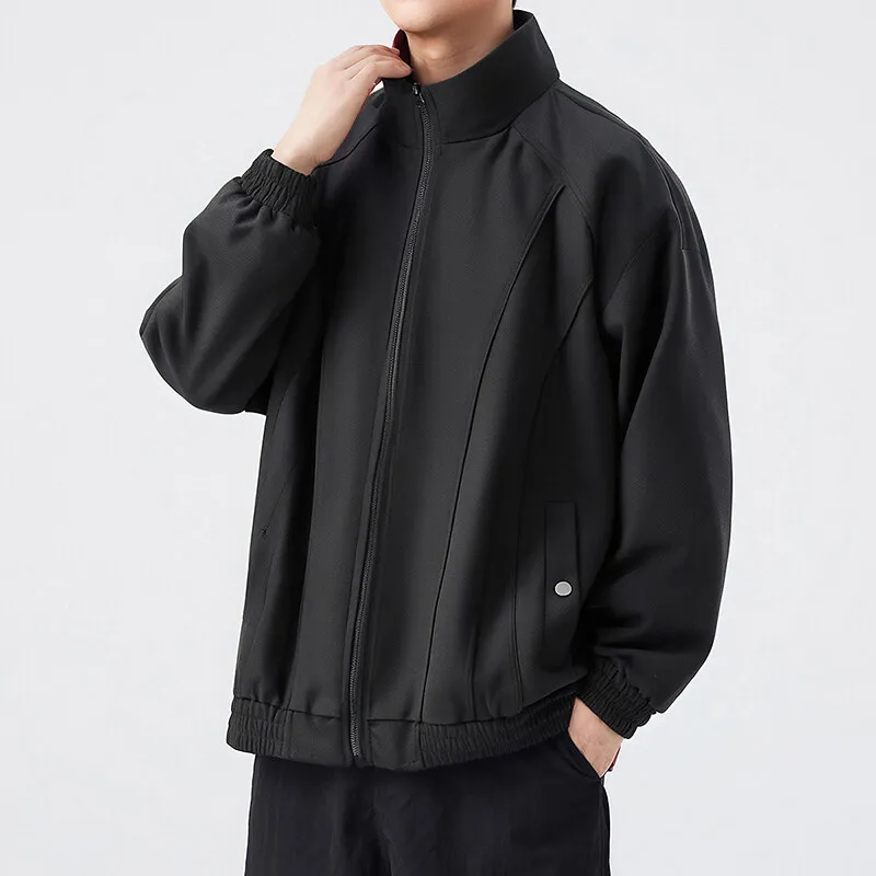WKOOG Jackets Coats Unisex Deep Red-10