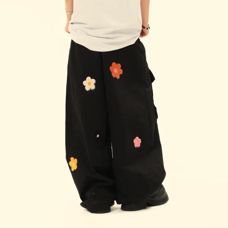 PAINT STAIN Cargo Pants Unisex-3