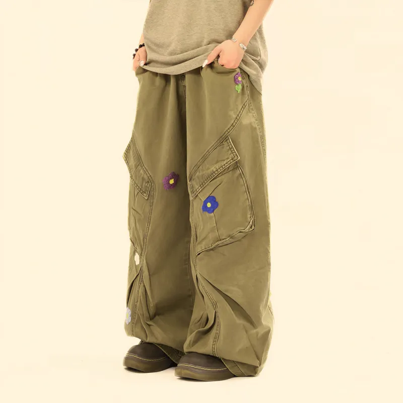PAINT STAIN Cargo Pants Unisex-5