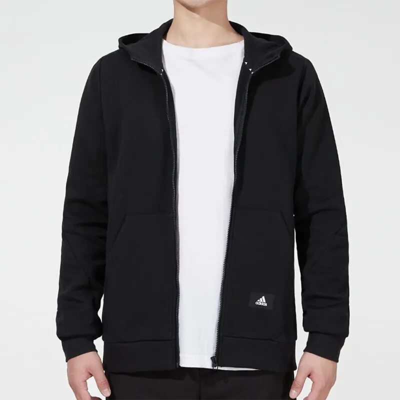 Adidas Jackets Coats Men's Black-4