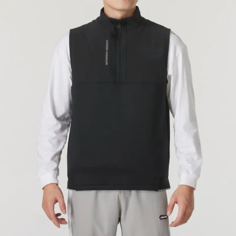 Under Armour Vest Unisex Black Shopping Bag Included-4