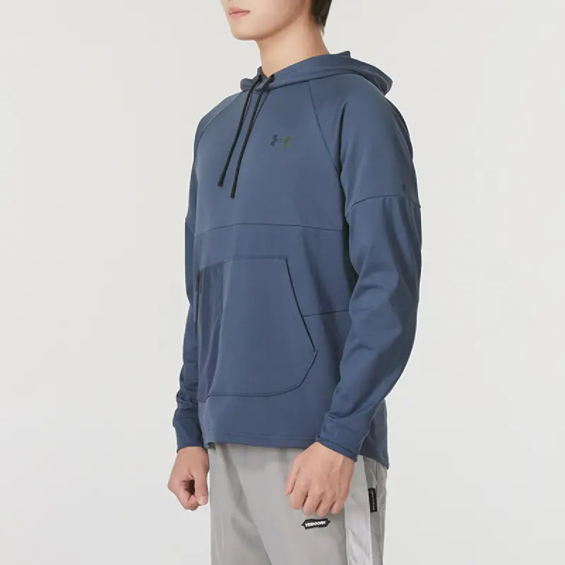 Under Armour Sweatshirt Unisex Dark Blue Includes Shopping Bag-6