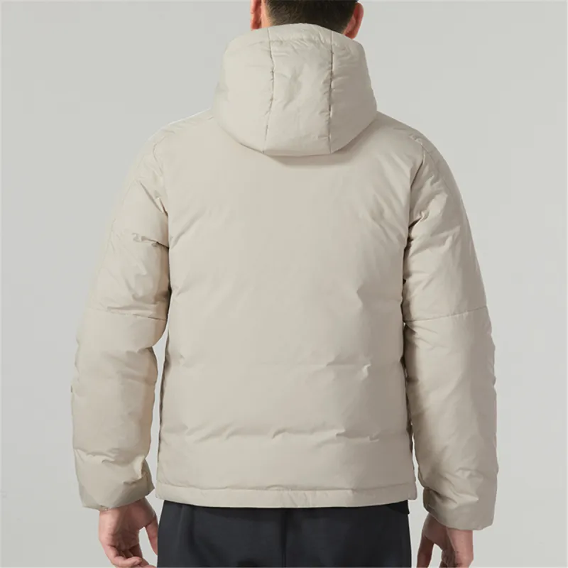 Adidas Down Jacket Unisex Khaki Comes With Necklace-4
