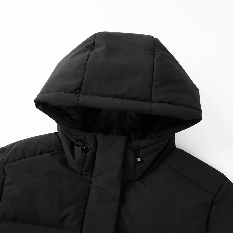 Adidas Down Jacket Women's Black Comes With Necklace-6