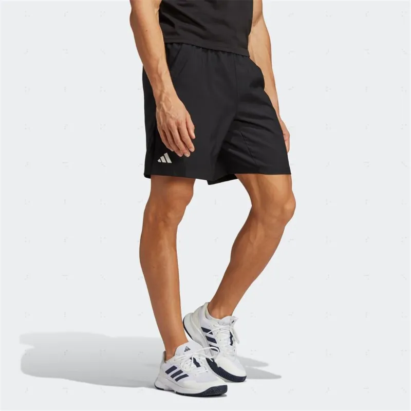 Adidas Casual Sportswear Men Set White Top+Black Shorts-1