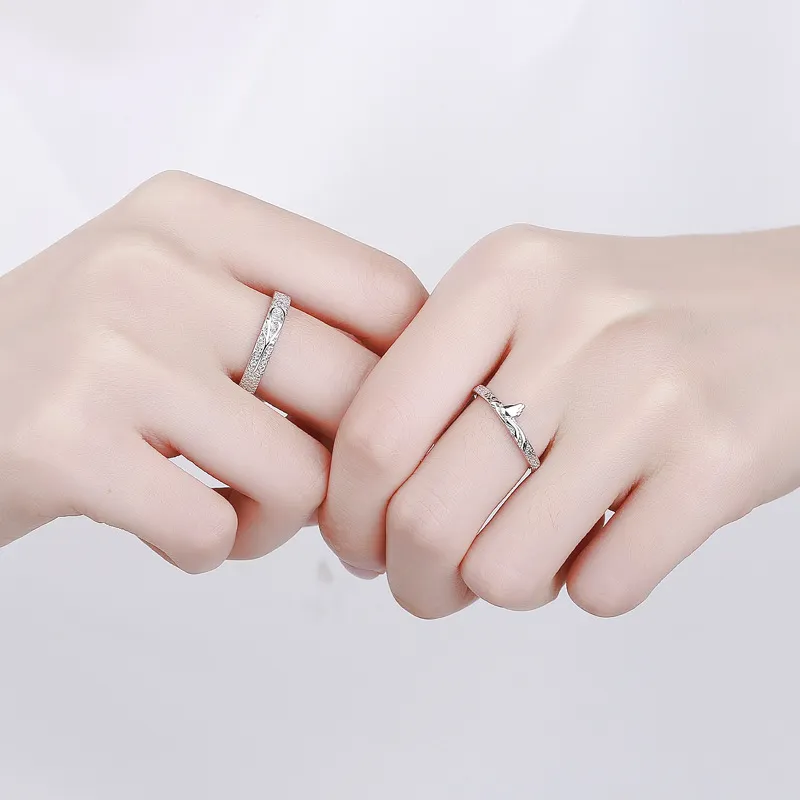 Golden Kite S999 Fine Silver Rings Unisex-10