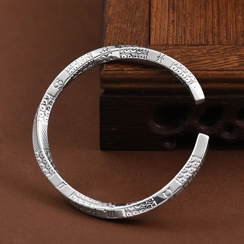 Golden Kite S999 Fine Silver Sterling Silver Bracelets Unisex-2