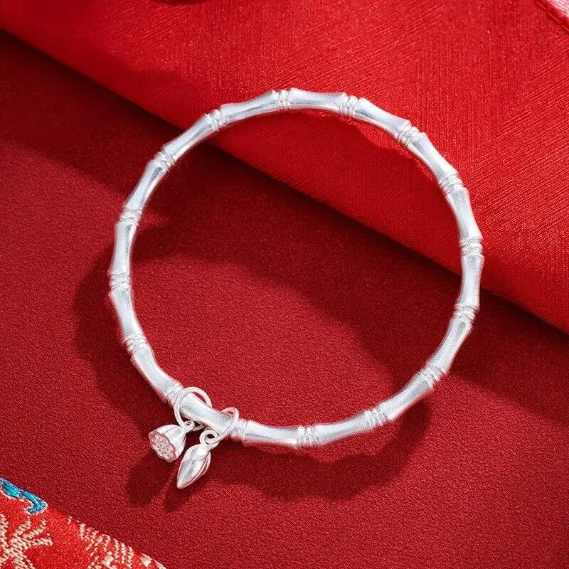 Golden Kite S999 Fine Silver Sterling Silver Bracelets Women's-3