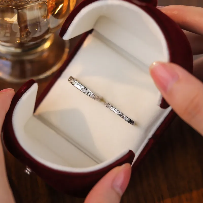 Golden Kite S999 Fine Silver Rings Unisex-6