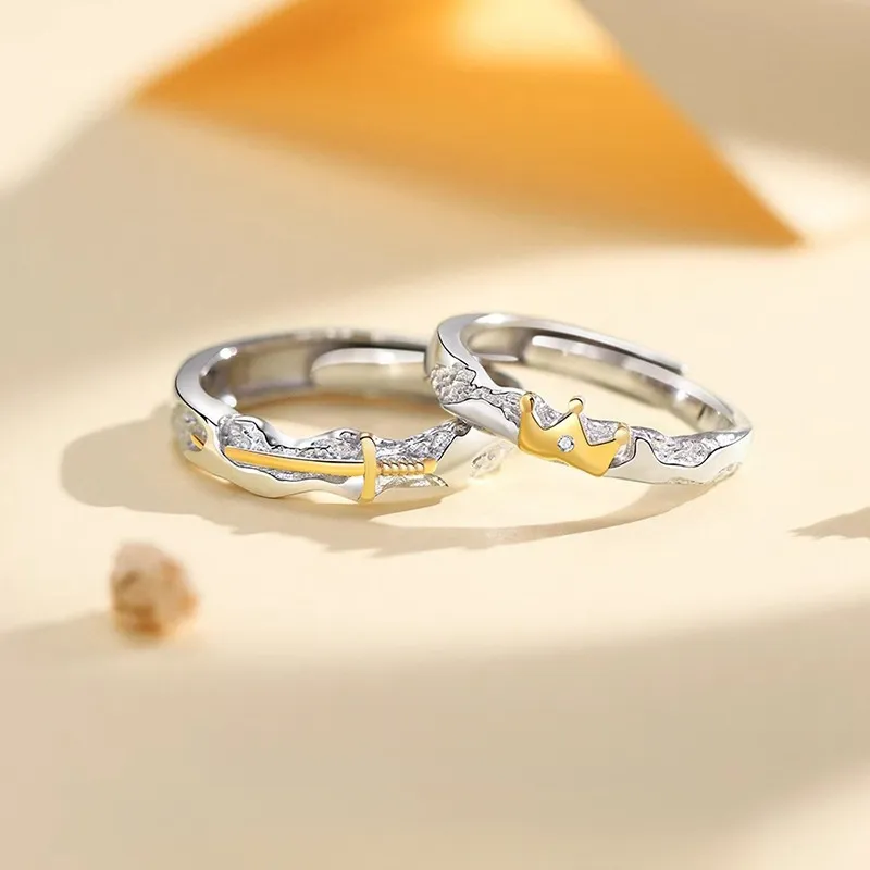 Golden Kite S925 Silver Rings Unisex-2