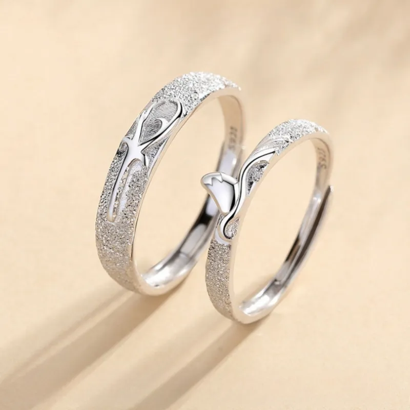 Golden Kite S999 Fine Silver Rings Unisex-3