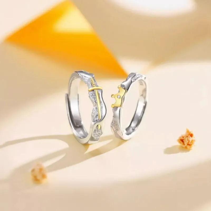 Golden Kite S925 Silver Rings Unisex-1