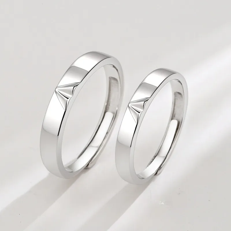 Golden Kite S999 Fine Silver Rings Unisex-13
