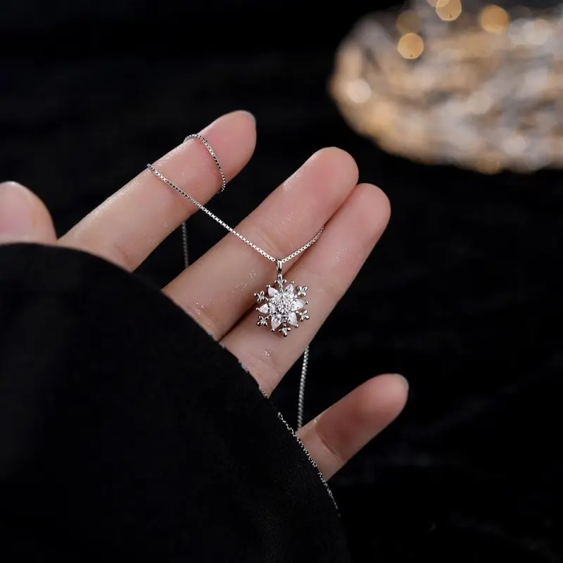Golden Kite S925 Silver Necklaces Women's-3