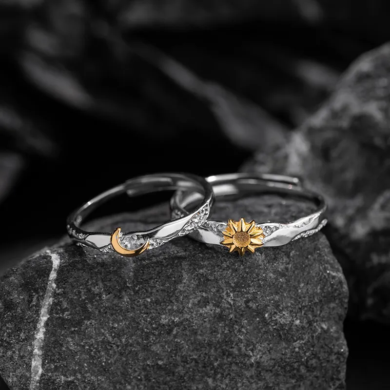 Golden Kite S999 Fine Silver Rings Unisex-5