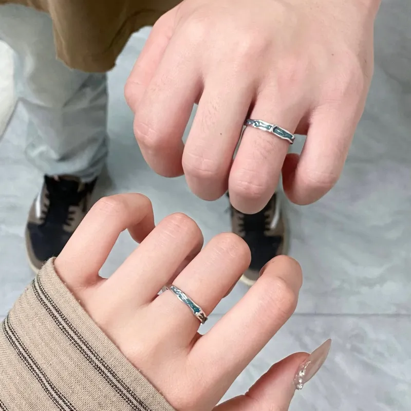 Golden Kite S925 Silver Rings Unisex-14