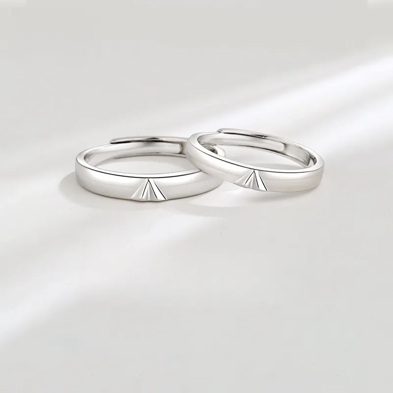 Golden Kite S999 Fine Silver Rings Unisex-2
