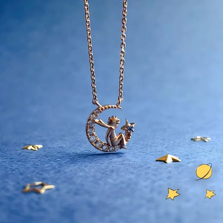 Golden Kite S925 Silver Necklaces Women's-3