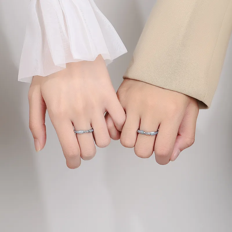 Golden Kite S999 Fine Silver Rings Unisex-17