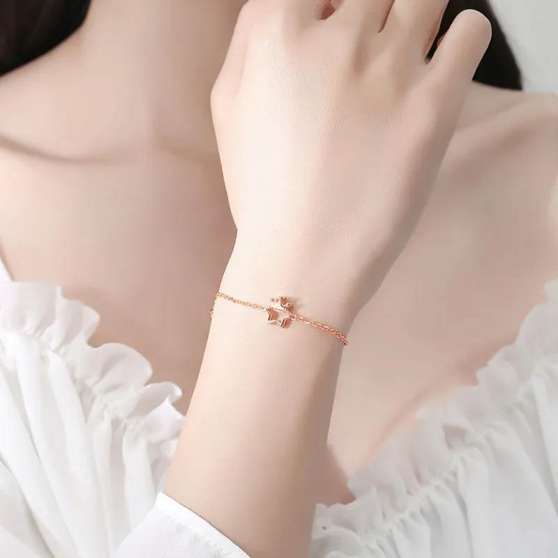 Golden Kite S925 Silver Bracelets Women's-5