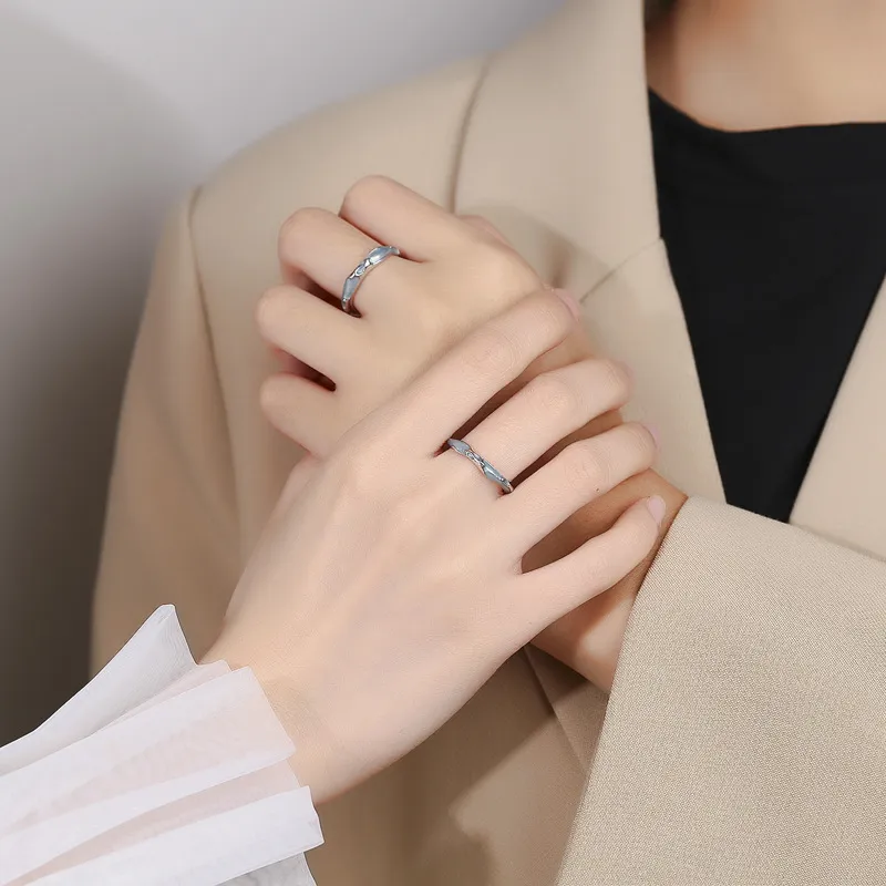 Golden Kite S999 Fine Silver Rings Unisex-10