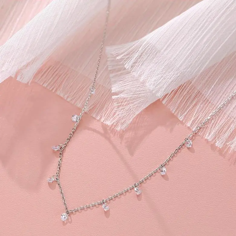 Golden Kite S925 Silver Necklaces Women's-1
