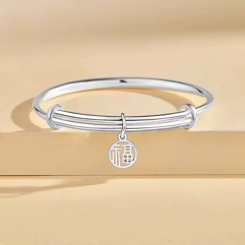Golden Kite S999 Fine Silver Sterling Silver Bracelets Women's-3