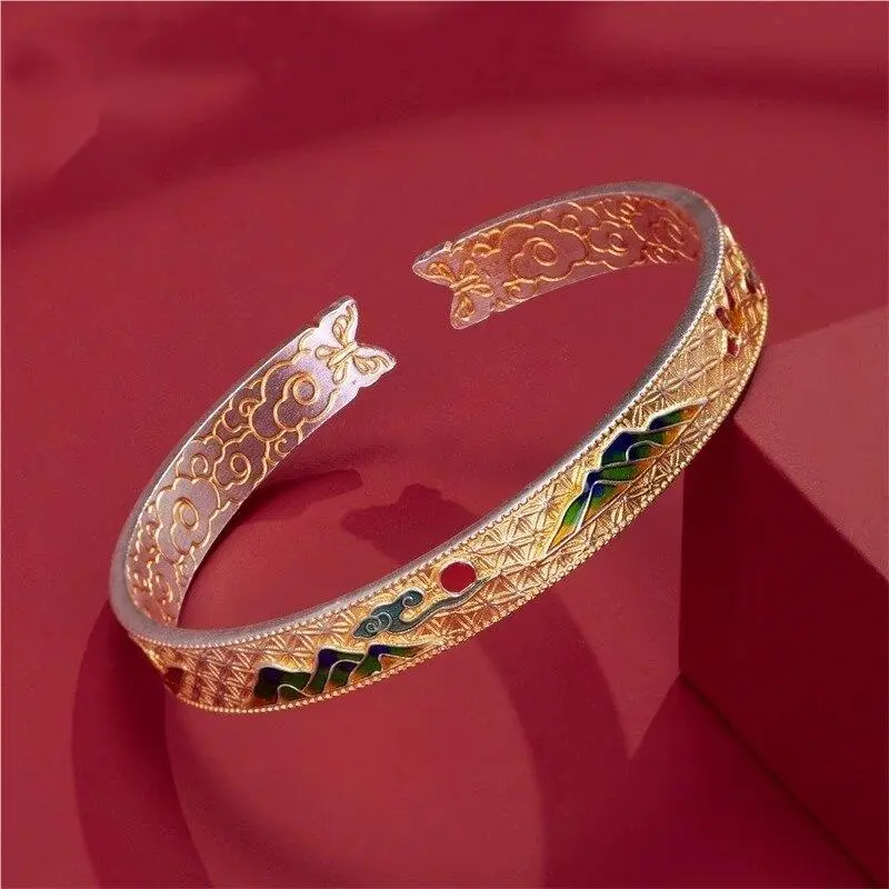 Golden Kite S999 Fine Silver Bangles Women's-3