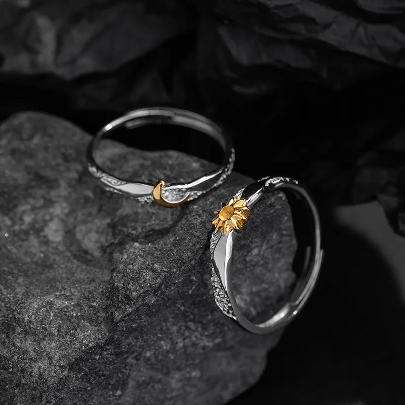 Golden Kite S999 Fine Silver Rings Unisex-6