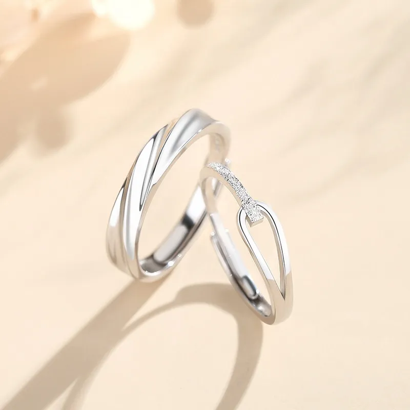 Golden Kite 925 Sterling Silver Rings Unisex-1