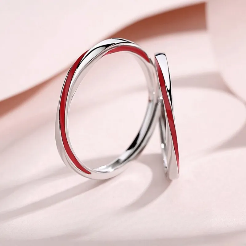 Golden Kite S999 Fine Silver Rings Unisex-9