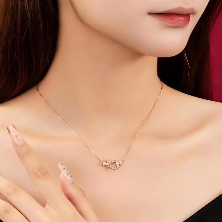 Golden Kite S925 Silver Necklaces Women's-5