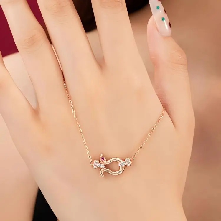 Golden Kite S925 Silver Necklaces Women's-4