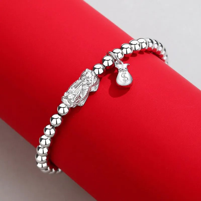 Golden Kite S999 Fine Silver Pure Silver Bracelets Unisex-3