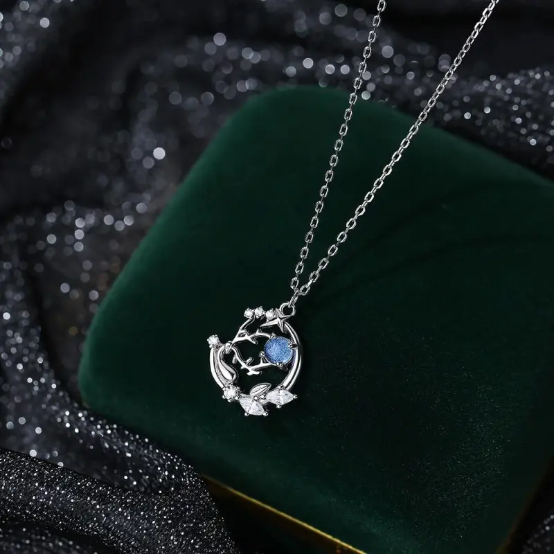 Golden Kite S925 Silver Necklaces Women's-2