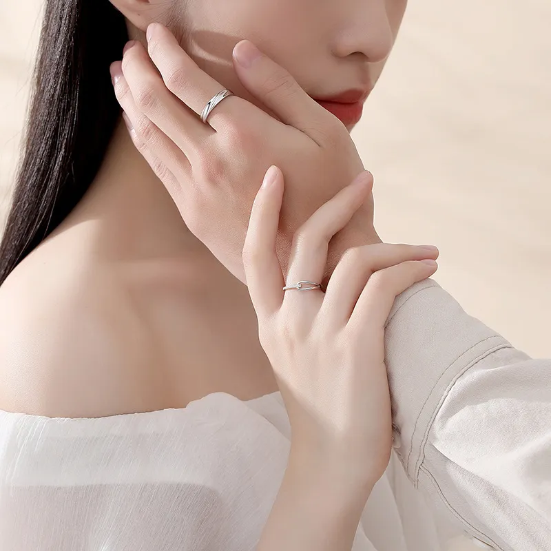 Golden Kite 925 Sterling Silver Rings Unisex-14