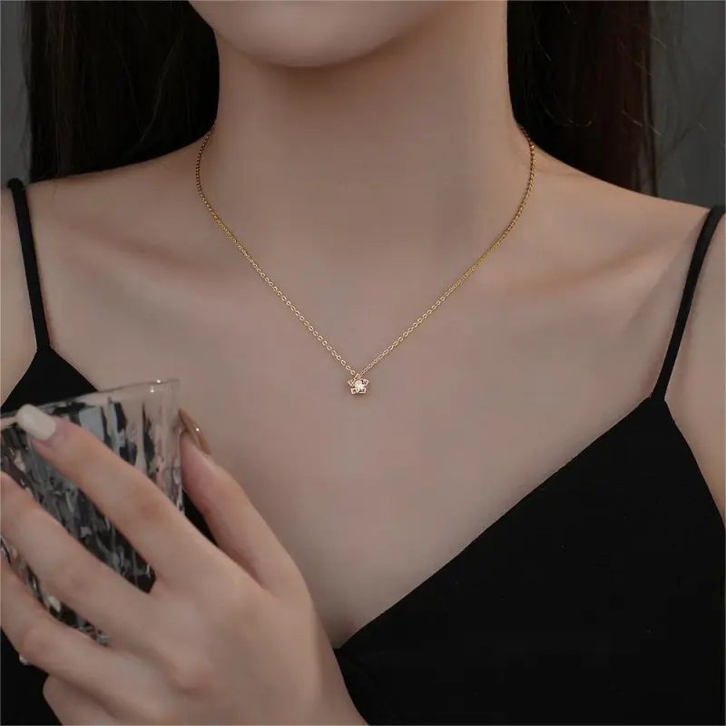 Golden Kite S999 Fine Silver Necklaces Women's-4