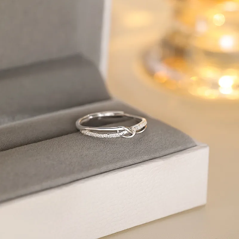 Golden Kite S999 Fine Silver Rings Women's-2