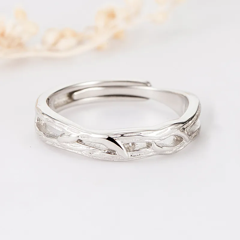 Golden Kite S999 Fine Silver Rings Unisex-1